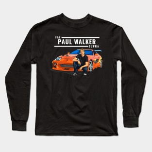 Paul walker's supra { Brian's supra } Long Sleeve T-Shirt